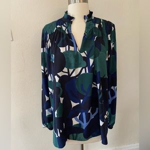 Ann Taylor printed blouse